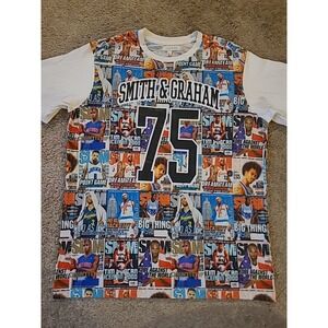 Smith & Graham Y2K NBA Graphic Print Tshirt, Kobe Bryant, Tim Duncan, Lebron Etc